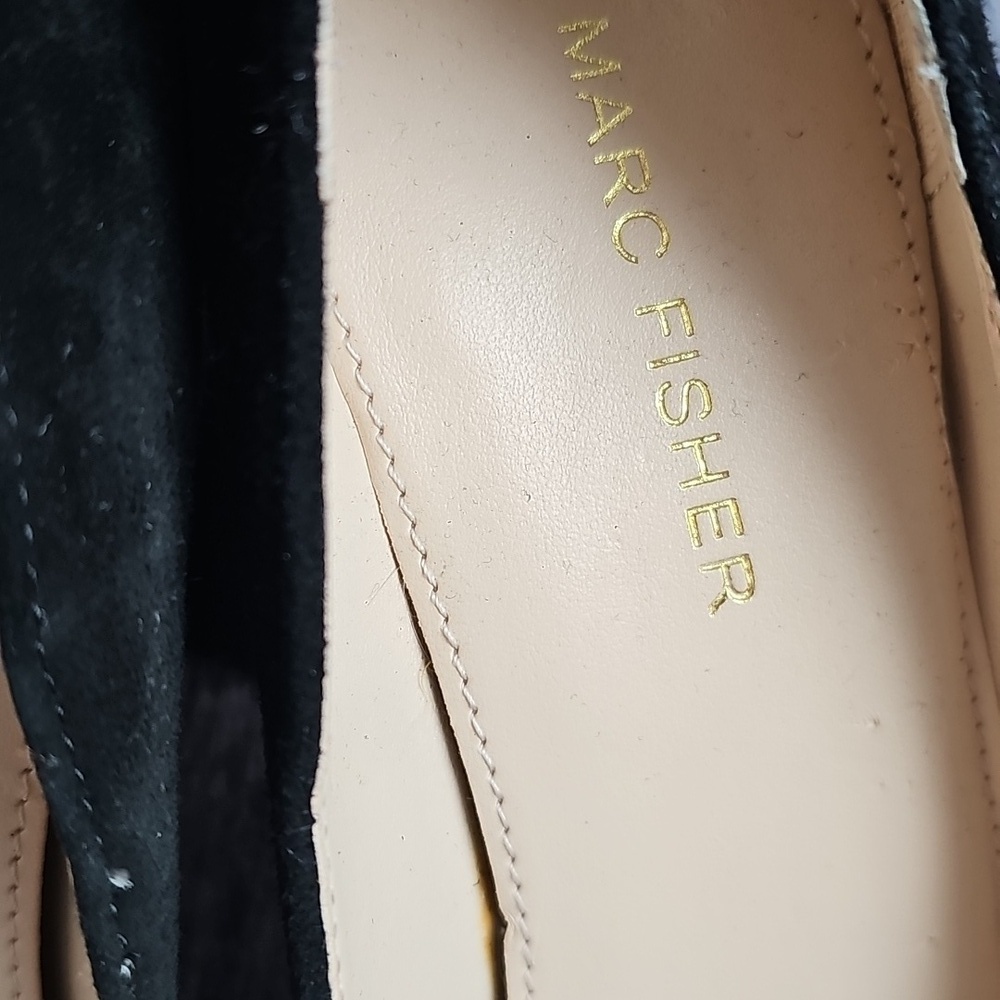 Marc Fisher Suede Heels - Picture 8 of 9